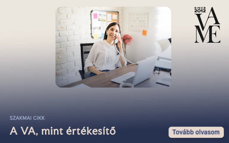 Virtuális asszisztens, mint értékesítő